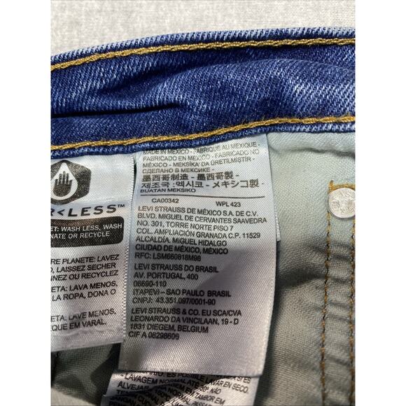 Levis 517 Jeans Mens Tag 32x29 Actual 32x26 Blue Bootcut Western Americana - Picture 6 of 14